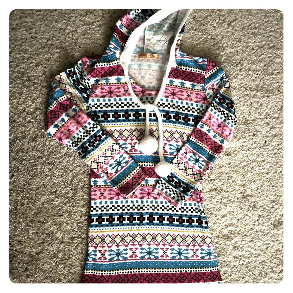 Wintery ❄️ lounge sleep dress